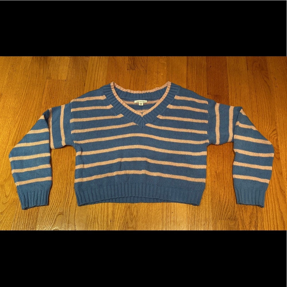 American Eagle Striped Sweater